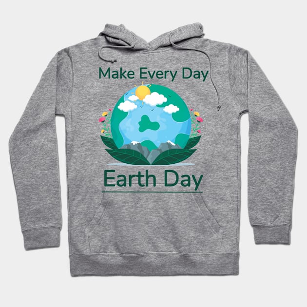 Latest Earth Day Design Hoodie by who_rajiv